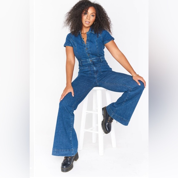 Show Me Your MuMu Pants - NWT Show Me Your Mumu Everhart Jumpsuit size XL